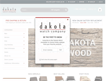 Tablet Screenshot of dakotawatch.com